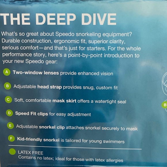 🆕 Speedo Kid Mask + Snorkel Set. - Picture 5 of 9